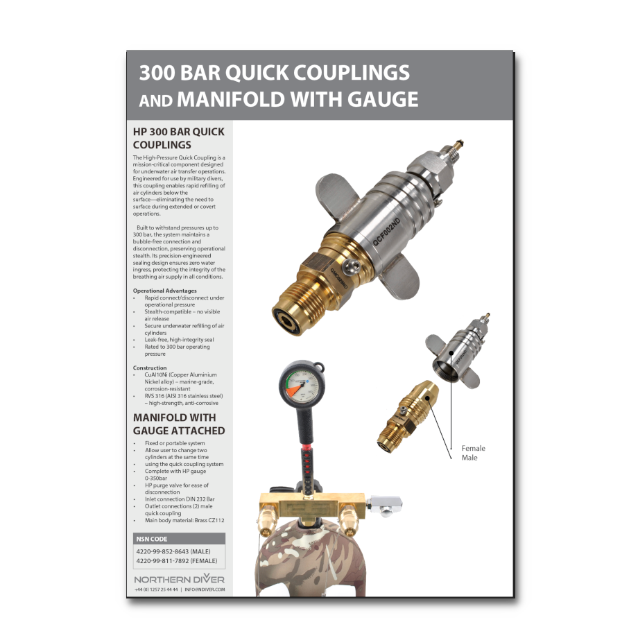 High Pressure 300 bar Quick Coupling [Data Sheet]